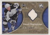 Sweet Beginnings Rookie Jersey - Blair Jones #/499