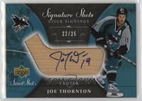 Joe Thornton #/25