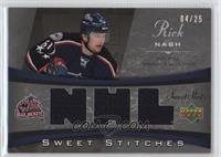 Rick Nash #/25