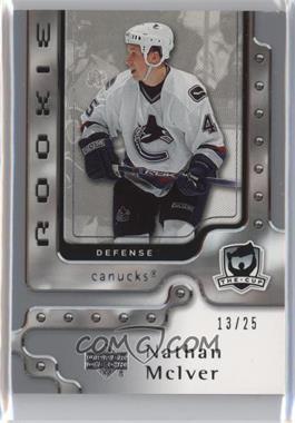 2006-07 Upper Deck The Cup - [Base] - Rookies Platinum #108 - Rookie - Nathan McIver /25