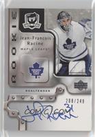 Rookie Autograph - Jean-Francois Racine #/249