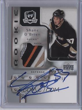 2006-07 Upper Deck The Cup - [Base] #109 - Rookie Patch Autograph - Shane O'Brien /50