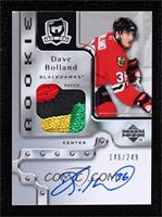 Rookie Patch Autograph - Dave Bolland #/249