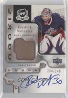 Rookie Patch Autograph - Fredrik Norrena #/249