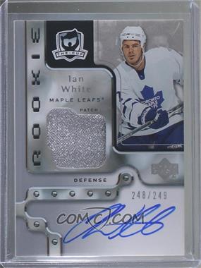 2006-07 Upper Deck The Cup - [Base] #161 - Rookie Patch Autograph - Ian White /249