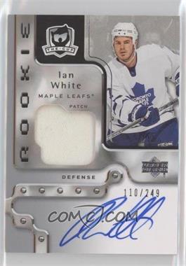 2006-07 Upper Deck The Cup - [Base] #161 - Rookie Patch Autograph - Ian White /249