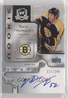 Rookie Autograph - Nate Thompson #/249