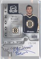 Rookie Autograph - Mike Brown #/249