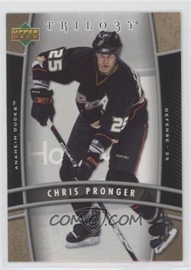 2006-07 Upper Deck Trilogy - [Base] #1 - Chris Pronger