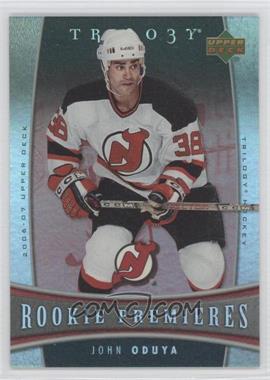 2006-07 Upper Deck Trilogy - [Base] #127 - John Oduya /999