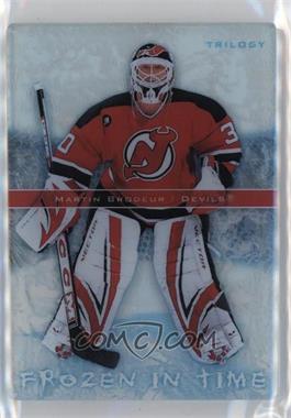 2006-07 Upper Deck Trilogy - Frozen in Time #FT11 - Martin Brodeur /999