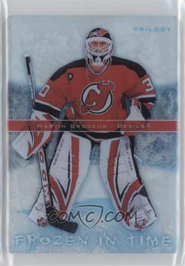 2006-07 Upper Deck Trilogy - Frozen in Time #FT11 - Martin Brodeur /999