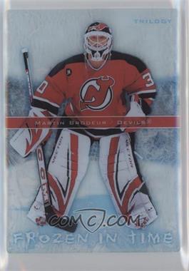 2006-07 Upper Deck Trilogy - Frozen in Time #FT11 - Martin Brodeur /999