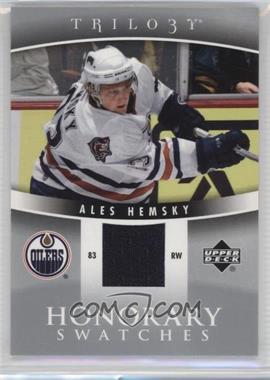 2006-07 Upper Deck Trilogy - Honorary Swatches #HS-AH - Ales Hemsky