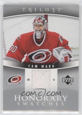 2006-07 Upper Deck Trilogy - Honorary Swatches #HS-CW - Cam Ward [EX to NM]