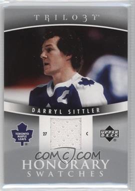 2006-07 Upper Deck Trilogy - Honorary Swatches #HS-DS - Darryl Sittler