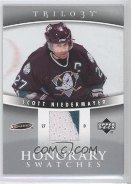 2006-07 Upper Deck Trilogy - Honorary Swatches #HS-SN - Scott Niedermayer