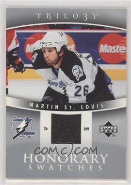 2006-07 Upper Deck Trilogy - Honorary Swatches #HS-ST - Martin St. Louis