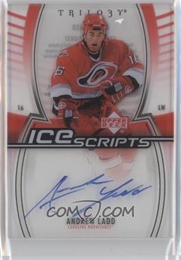 2006-07 Upper Deck Trilogy - Ice Scripts #IS-AL - Andrew Ladd