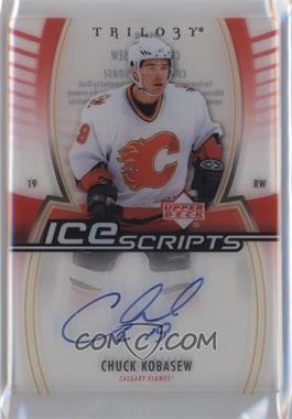 2006-07 Upper Deck Trilogy - Ice Scripts #IS-CK - Chuck Kobasew