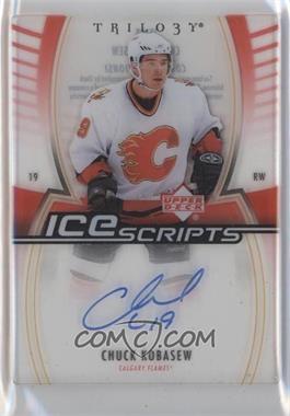 2006-07 Upper Deck Trilogy - Ice Scripts #IS-CK - Chuck Kobasew