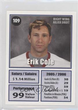2006 Trade Deadline Hockey - Board Game [Base] #109 - Erik Cole