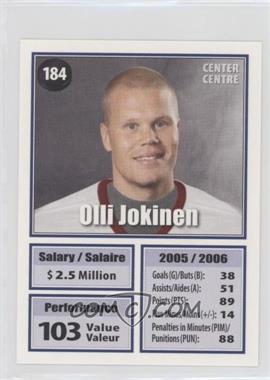 2006 Trade Deadline Hockey - Board Game [Base] #184 - Olli Jokinen