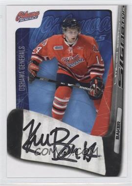 2007-08 Extreme Oshawa Generals - Signatures #9 - Kevin Baker