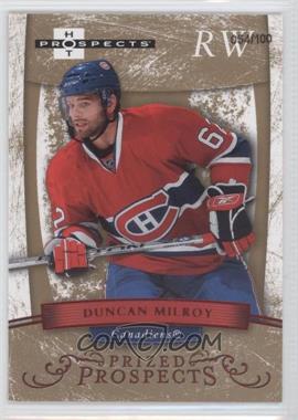 2007-08 Fleer Hot Prospects - [Base] - Red Hot #171 - Prized Prospects - Duncan Milroy /100