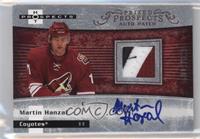 Autographed Prospect Patches - Martin Hanzal #/399