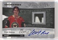 Autographed Prospect Patches - Petr Kalus #/399