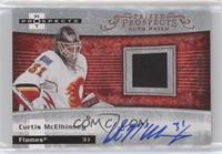 Autographed Prospect Patches - Curtis McElhinney #/399