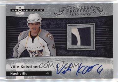 2007-08 Fleer Hot Prospects - [Base] #231 - Autographed Prospect Patches - Ville Koistinen /399