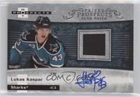 Autographed Prospect Patches - Lukas Kaspar #/399