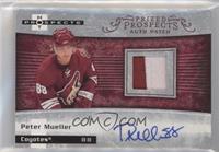 Autographed Prospect Patches SP - Peter Mueller [EX to NM] #/199