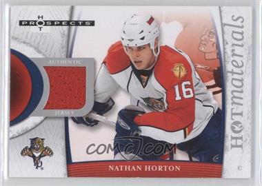 2007-08 Fleer Hot Prospects - Hot Materials #HM-NH - Nathan Horton