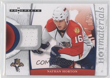 2007-08 Fleer Hot Prospects - Hot Materials #HM-NH - Nathan Horton
