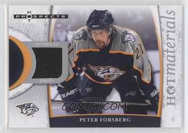 2007-08 Fleer Hot Prospects - Hot Materials #HM-PF - Peter Forsberg