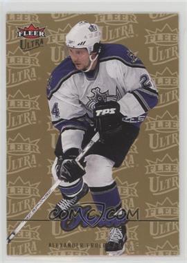 2007-08 Fleer Ultra - [Base] - Gold Medallion Edition #106 - Alex Frolov