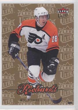 2007-08 Fleer Ultra - [Base] - Gold Medallion Edition #50 - Mike Richards