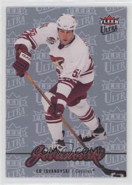 2007-08 Fleer Ultra - [Base] - Ice Medallion #49 - Ed Jovanovski /100