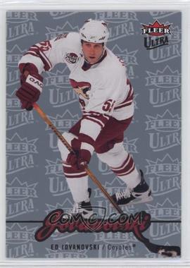 2007-08 Fleer Ultra - [Base] - Ice Medallion #49 - Ed Jovanovski /100