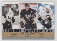 Mario Lemieux, Sidney Crosby, Jordan Staal