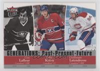 Guillaume Latendresse, Saku Koivu, Guy Lafleur