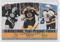 Patrice Bergeron, Phil Kessel, Bobby Orr