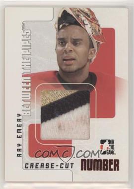 2007-08 In the Game Between the Pipes - Crease-Cut Number #CCN-20 - Ray Emery