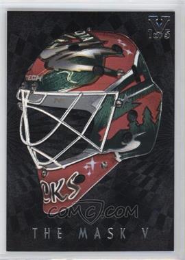 2007-08 In the Game Between the Pipes - The Mask V - Black ITG Vault Silver #M-12 - Niklas Backstrom /5