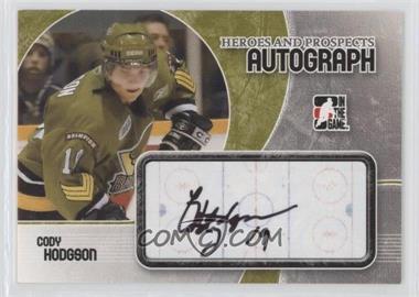 2007-08 In the Game Heroes and Prospects - Autographs #A-CH - Cody Hodgson