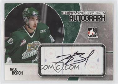 2007-08 In the Game Heroes and Prospects - Autographs #A-KB - Kyle Beach