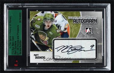 2007-08 In the Game Heroes and Prospects - Autographs #A-MD - Matt Duchene [Uncirculated]